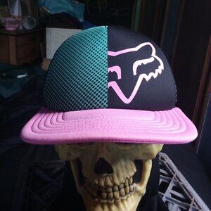 Deadstock Fox Racing Mesh Snap Trucker Hat Cap